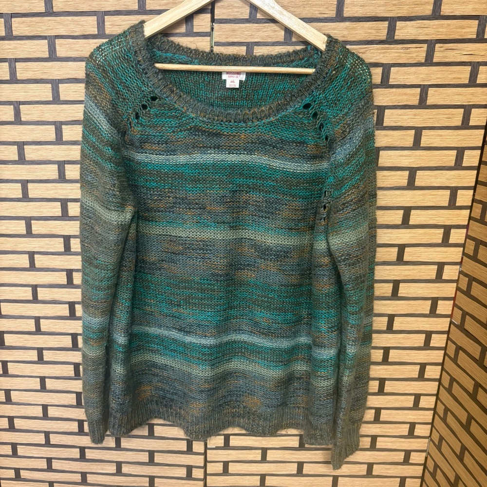 Mossimo Supply Co.‎ Green Swearer Size XXL